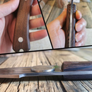 Faca Bravus Esparta® • Forjada à Mão (BRINDE EXCLUSIVO E FRETE GRÁTIS ATÉ 23:59)