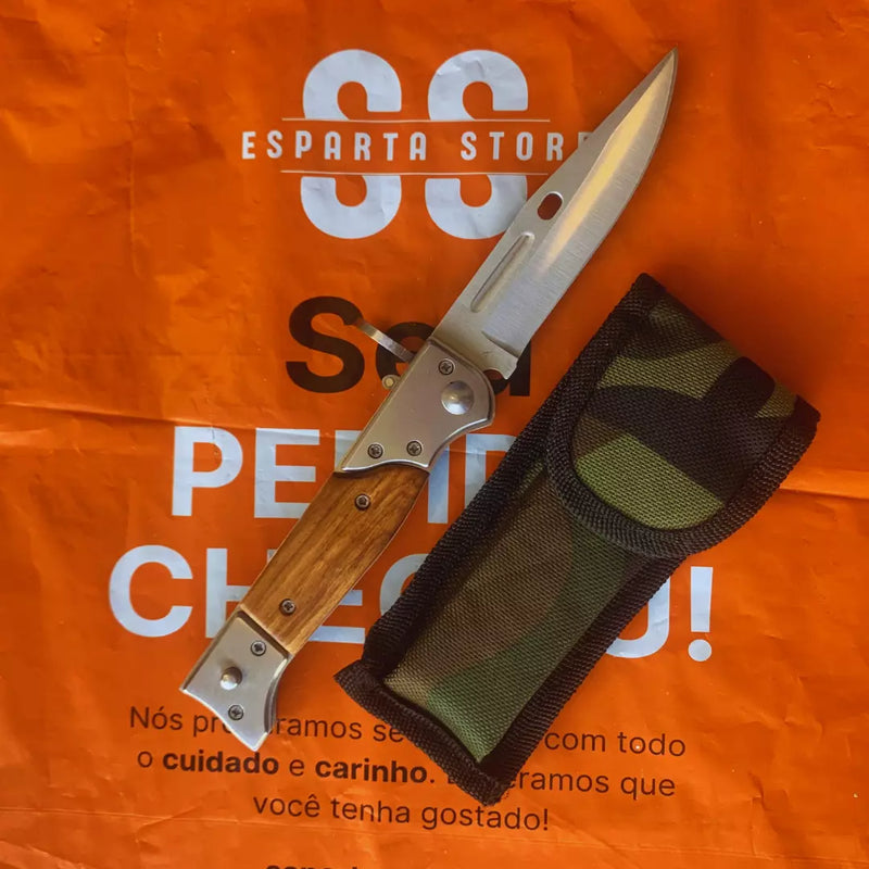 Canivete AK Esparta™  • 100% Forjada à Mão (+FRETE GRÁTIS)
