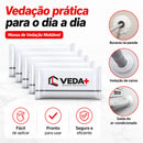 (PAGUE 5 LEVE 10) Veda+ Massas Moldáveis • Kit Com 10 Massas de Vedação Impermeáveis