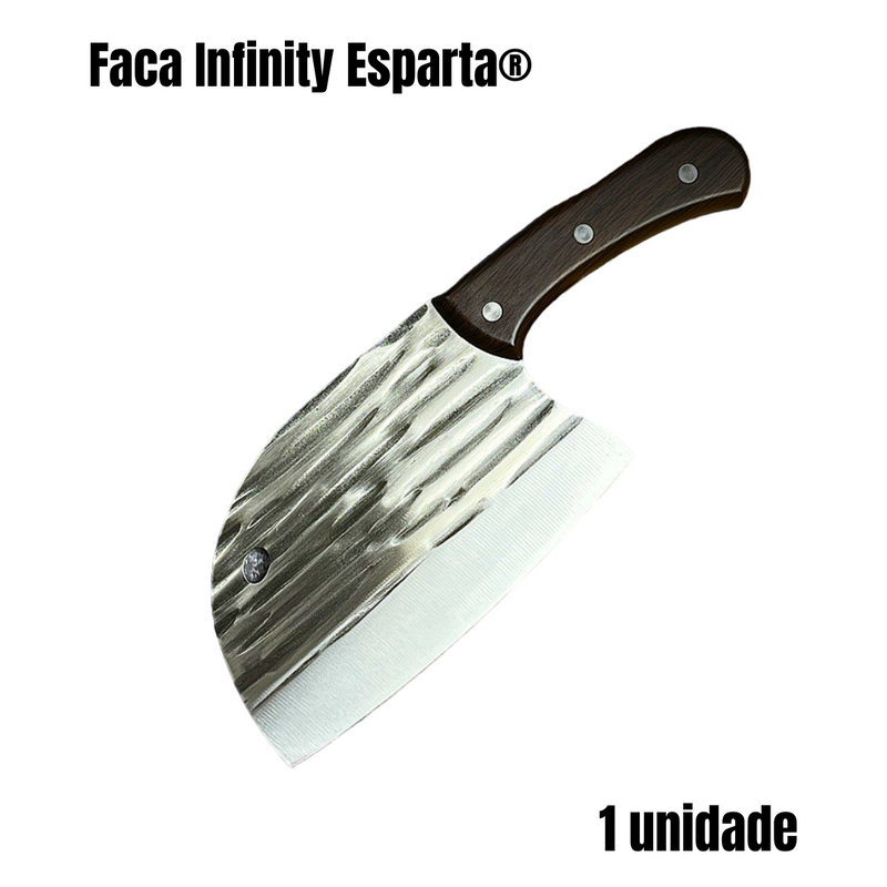 Faca Infinity Esparta® - 100% Forjada à Mão