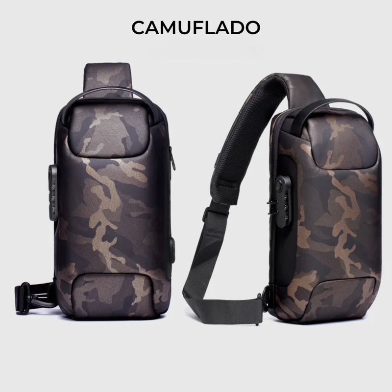 Carbon Bag Esparta™ • Mochila Multifuncional Anti-Furto (+FRETE GRÁTIS)