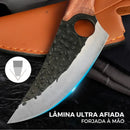 Faca Titan Esparta™ • 100% Forjada à Mão (+BAINHA GRÁTIS)