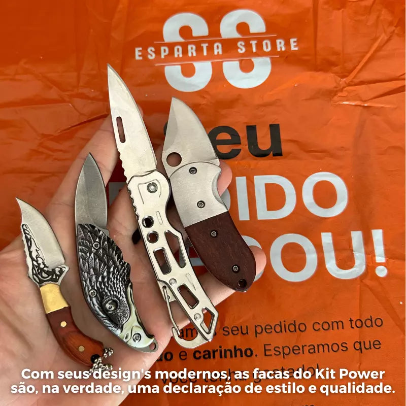 [Compre 2 LEVE 4] Kit Fácil Esparta • Os melhores em 1