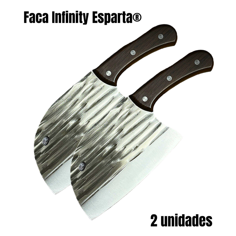 Faca Infinity Esparta® - 100% Forjada à Mão {FRETE GRÁTIS ATÉ 23:59}