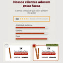 Facas Japonesas Dragão e Tigre - 100% Forjadas à Mão