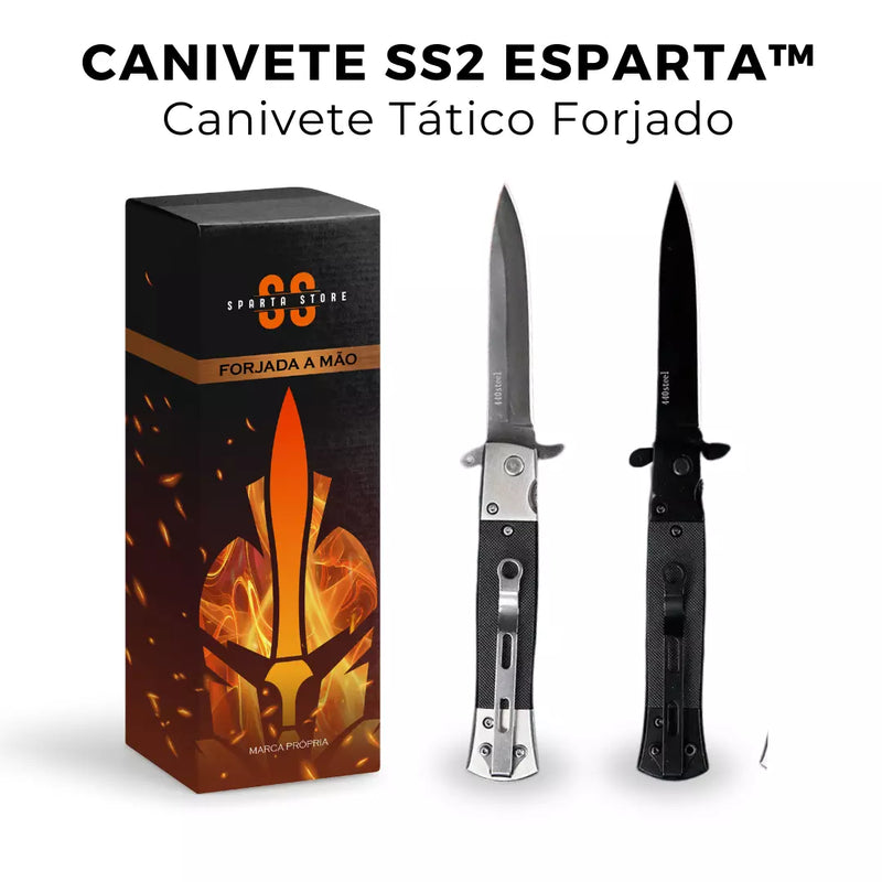 Canivete SS2 Esparta™ • Material Premium (+FRETE GRÁTIS)
