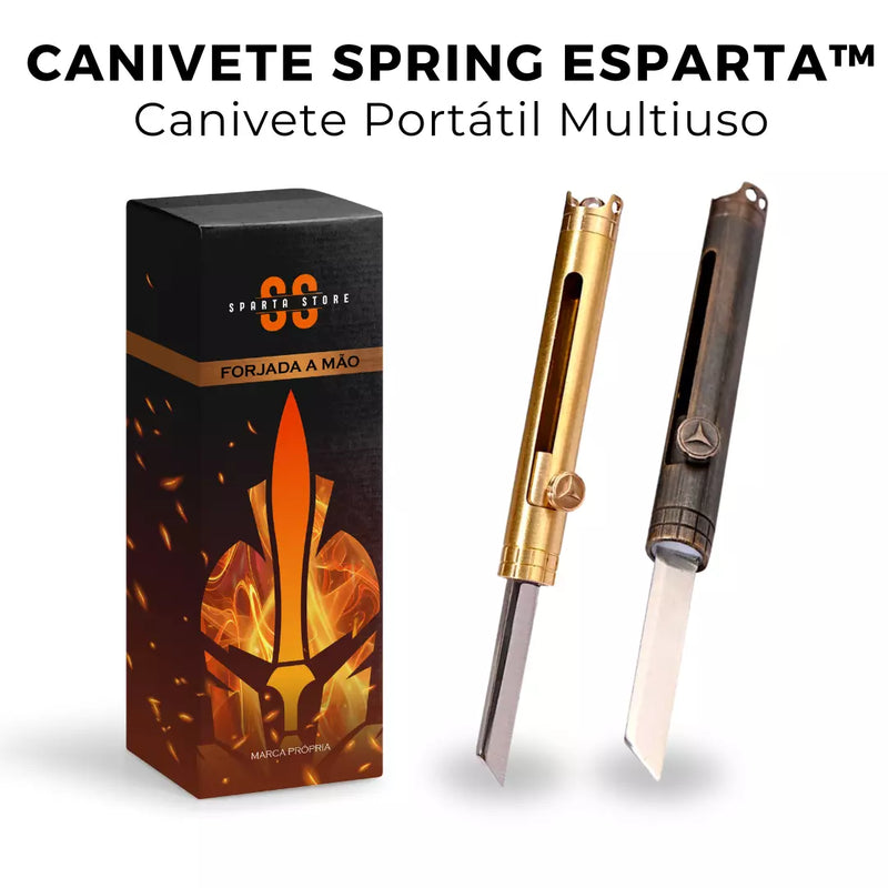[LANÇAMENTO] Canivete Portátil Multiuso • Canivete Spring Esparta™