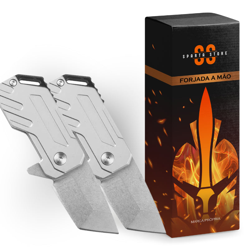 Mini Canivete Inox • Material Premium