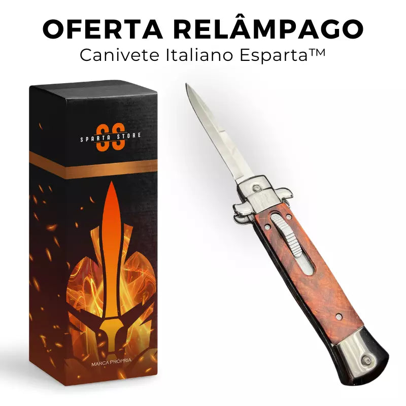 (LANÇAMENTO) Canivete Mafia Italiana  • Stiletto Esparta™