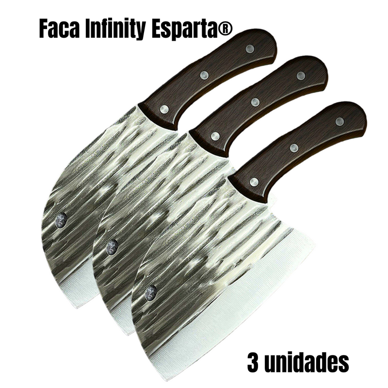 Faca Infinity Esparta® - 100% Forjada à Mão