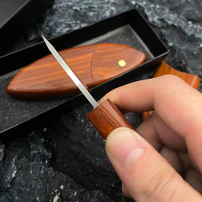 Canivete Mini Wood • 100% Madeira Nobre (+FRETE GRÁTIS ATÉ 23:59)