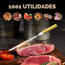 (COMPRE 1 LEVE 2) Faca Double Head • 100% Forjada à Mão