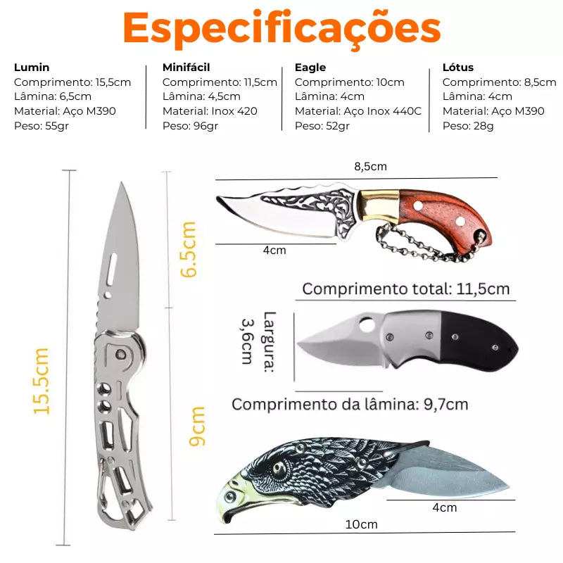 [Compre 2 LEVE 4] Kit Fácil Esparta • Os melhores em 1