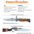 [COMPRE 1 LEVE 2] Kit Click Esparta • Canivete AK + Kalash