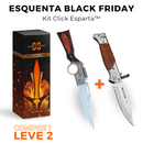 [COMPRE 1 LEVE 2] Kit Click Esparta • Canivete AK + Kalash