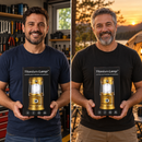 TitaniumLamp™ • Lanterna Multifuncional Recarregável com Painel Solar e Power Bank