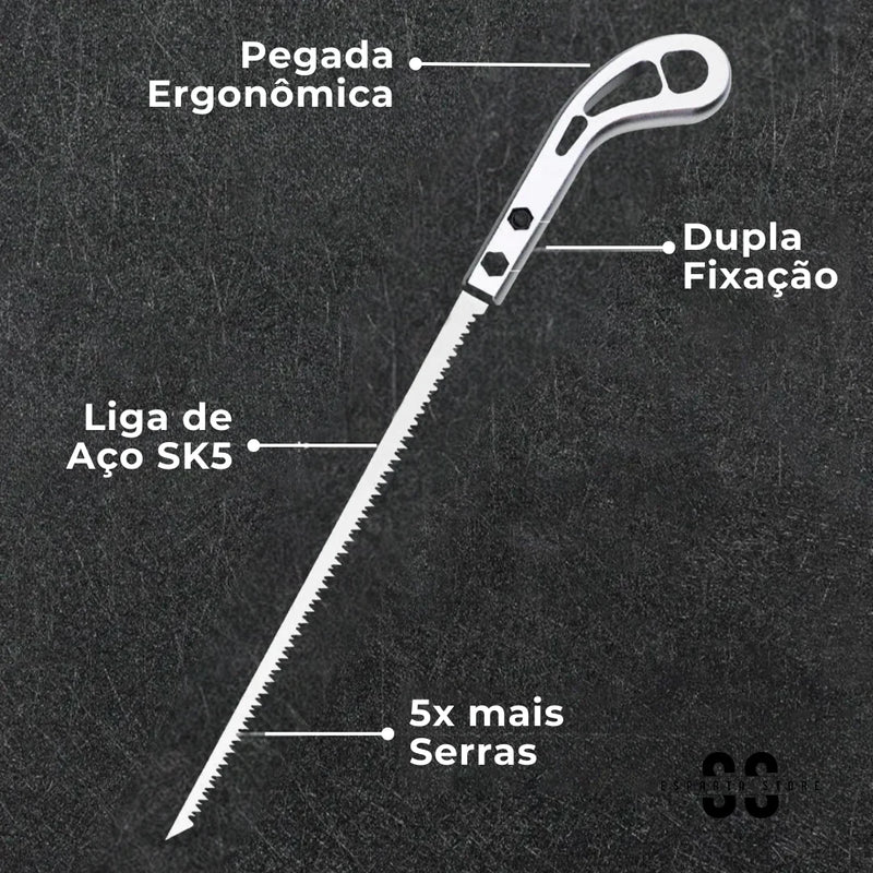 Serrote Manual Multiuso • Esparta Saw™ (+FRETE GRÁTIS ATÉ 23:59)