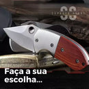 [Pague 1 LEVE 2] Kit América Esparta • Canivete Buck + Minifácil