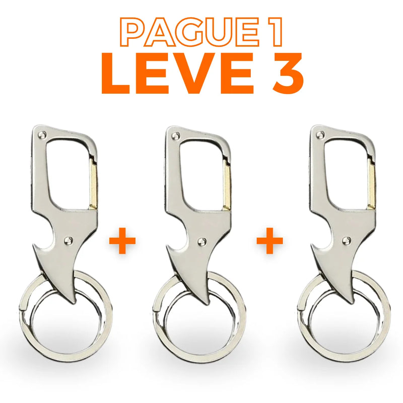 (PAGUE 1 LEVE 3) Chaveiro Faca Secreta • Chaveiro + Canivete Escondido