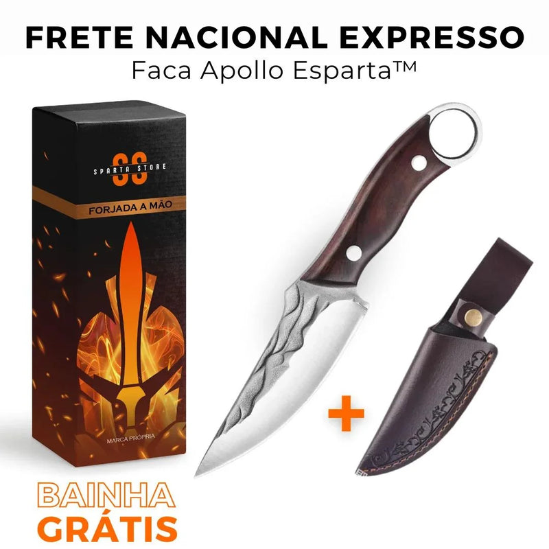 Faca Apollo Esparta™ • BAINHA + FRETE EXPRESSO GRÁTIS