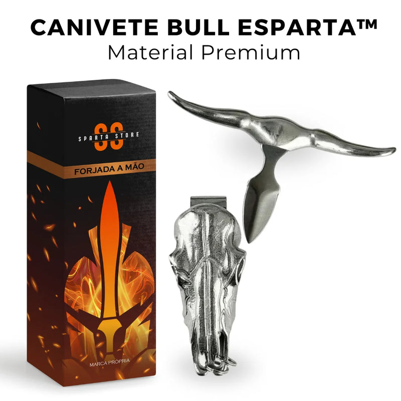 Canivete Bull Esparta™ • Material Premium (+FRETE GRÁTIS)