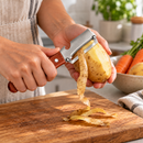 (COMPRE 1 LEVE 2) Fatiador Manual Multiuso • Lâmina de Aço Inox e Cabo de Madeira Premium