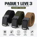 (PAGUE 1 LEVE 3) TitaniumBelt • Cinto Tático Com Fivela Automática