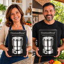 TitaniumBlend™ • Moedor Elétrico Multifuncional de Café, Grãos e Especiarias em Aço Inox com 4 Lâminas