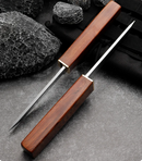 [OFERTA LIMITADA]  Faca Dupla Samurai Forjada à Mão • Compre 1 Leve 2 + Brinde