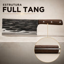 Cutelo Rajado Esparta • Cutelo Inox Profissional Forjado