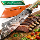 Cutelo Esmeralda Esparta™ • Cutelo Profissional Aço Inox + Bainha Grátis