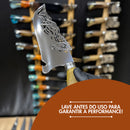 Faca Picanheira Artesanal em Aço Inox 10 Polegadas Cavalo • 100% Forjada à Mão (+Bainha de Couro Grátis)
