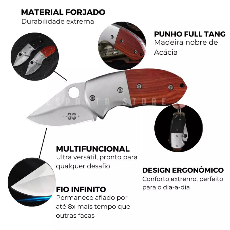 (COMPRE 1 LEVE 2) Canivete MiniFácil Esparta • Frete Grátis