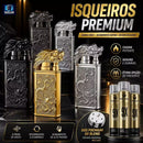ISQUEIRO DRAGAO GOLD