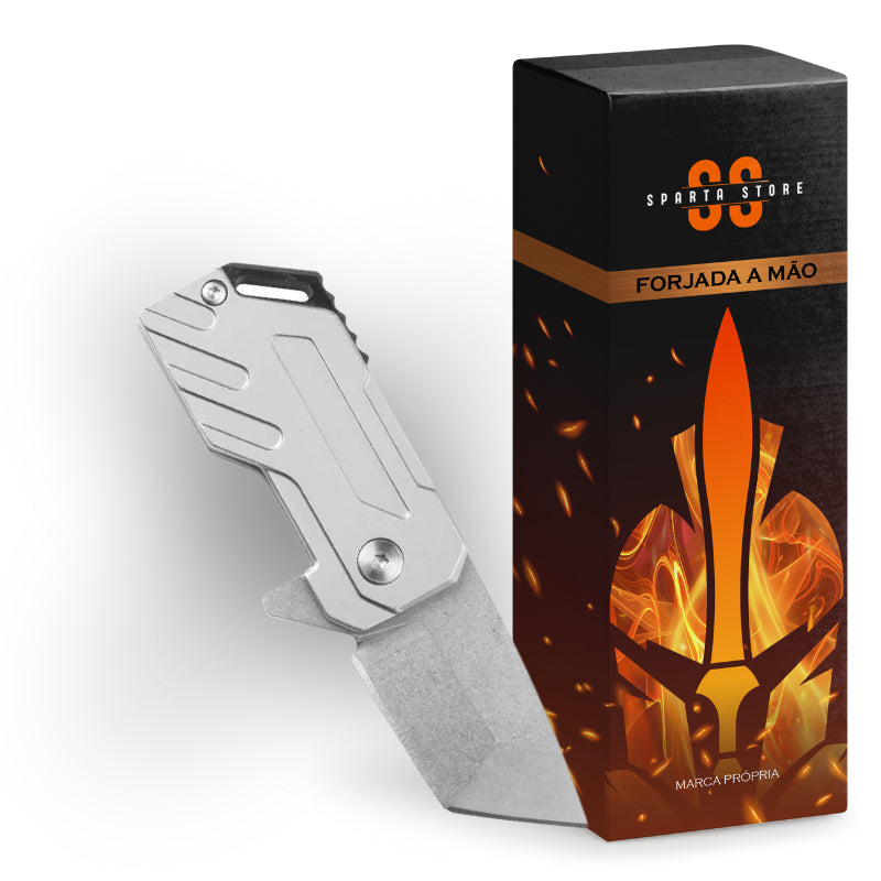 Mini Canivete Inox • Material Premium