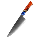 Faca Nebula Esparta™ • 100% Aço Damasco VG10